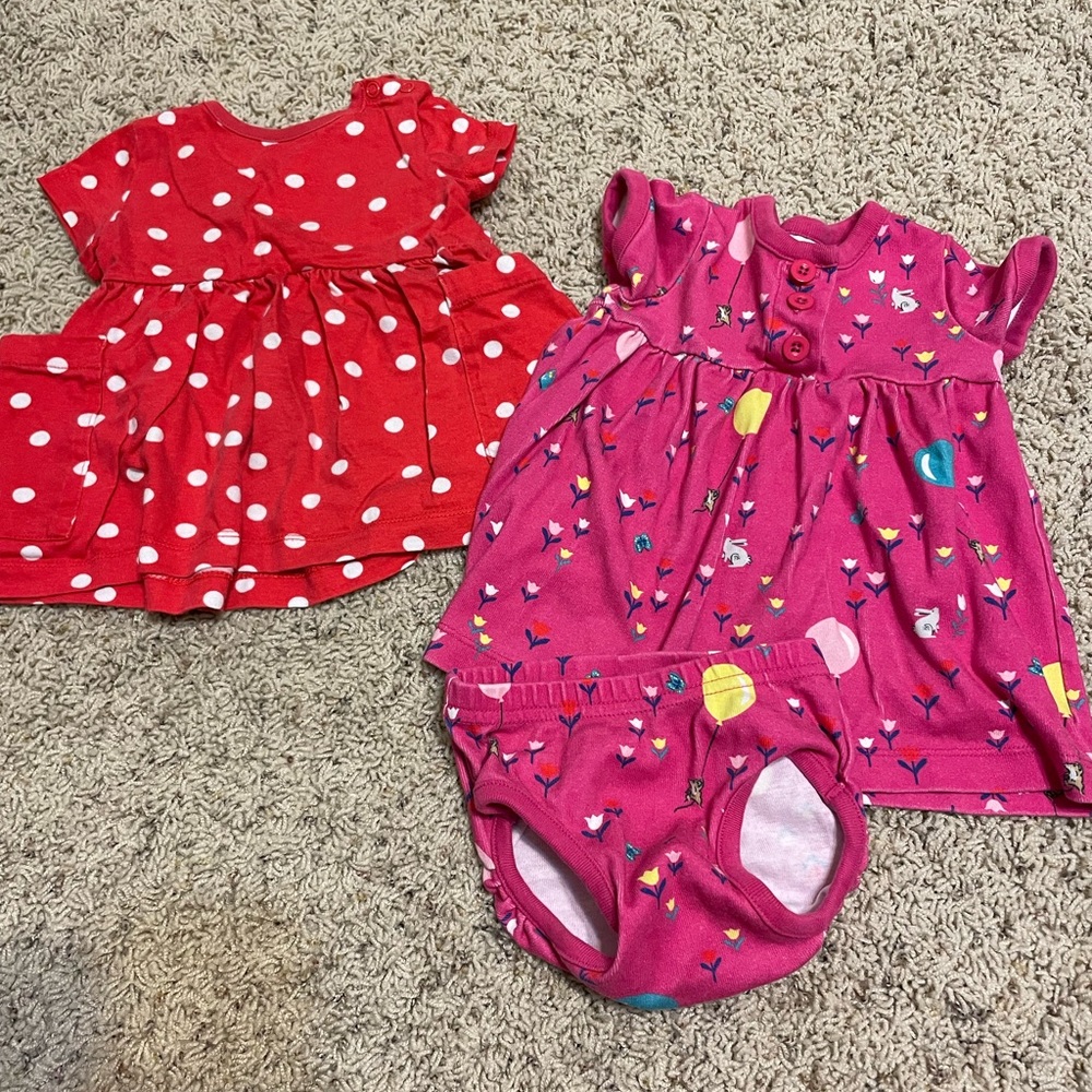 Hanna Andersson baby dresses
